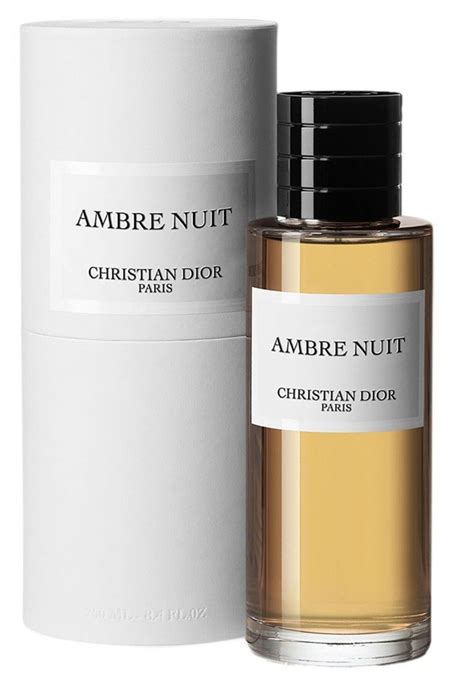 Ambre Nuit Dior perfume: the unisex amber floral fragrance.